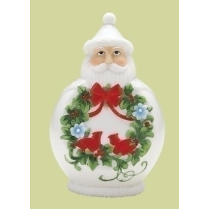 7.5 Scandinavian Santa Claus Porcelain Christmas Figure - All