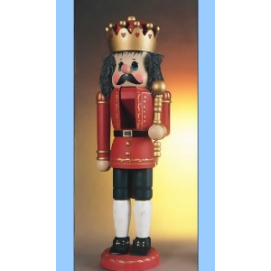 19 Zims Happiest Nutcrackers in the World Red King Christmas Figure - All