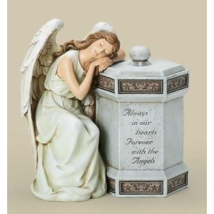 12.5 Joseph's Studio Sleeping Angel Always in our Hearts Memorial Keepsake Box - All