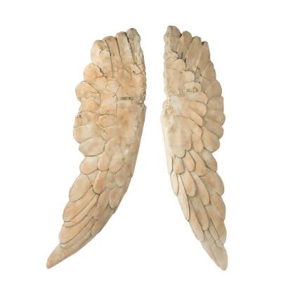 41" Blonde Yellow Realistically Detailed Wings Shaped Wall Art alternate image