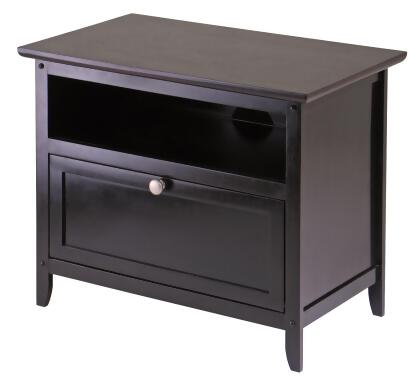 25" Dark Espresso Elegant Zara Rectangular TV Stand alternate image
