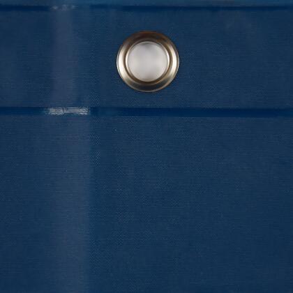 6' Solid Blue Bathroom Collections and Essentials Shower Curtain alternate image