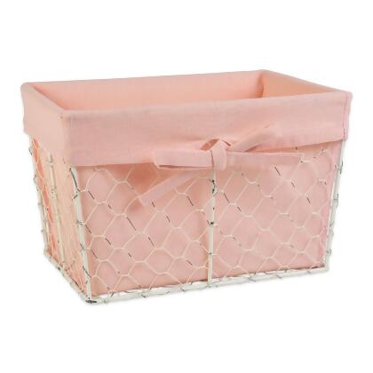 Daiso Feminine Basket/Organizer - Pink - Annie Rooster's Sally Ann's  Antiques, Collectibles And More