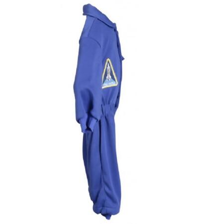 Blue NASA Flight Suit Halloween Costume Romper (6-12ms) alternate image