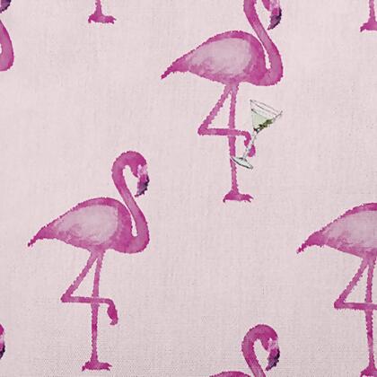 20" x 20" Pink Flamingo Fanfare Throw Pillow alternate image