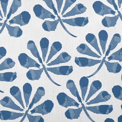 20" x 20" Blue and White Ina Floral Throw Pillow alternate image