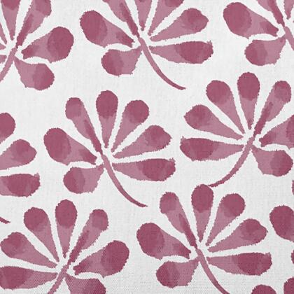 16" x 16" Purple and White Ina Floral Throw Pillow alternate image