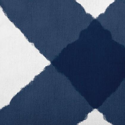 16" x 16" White and Blue Marks The Spot Throw Pillow alternate image