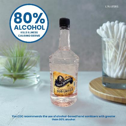 Alcohol Antiseptic Hand Sanitizer Liquid Solution Refill 1.75 Liters alternate image