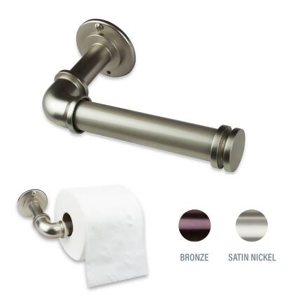 7.25" Silver Contemporary Single Toilet Paper Holder alternate image