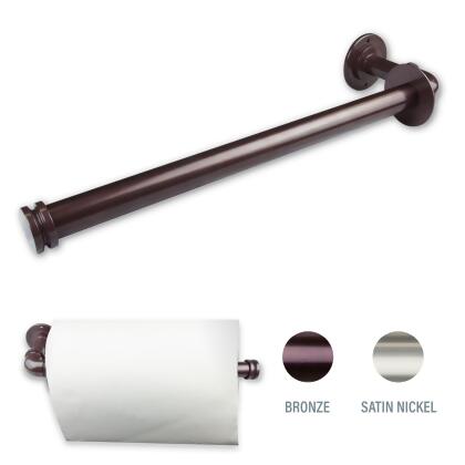 16.25" Bronze Contemporary Triple Toilet Paper Holder alternate image