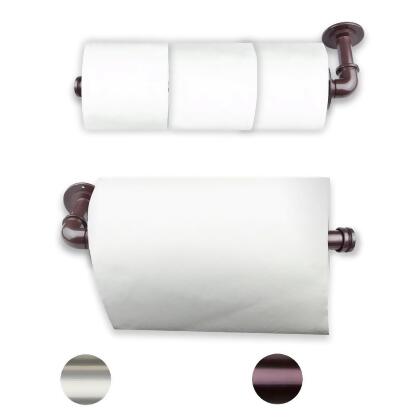 16.25" Bronze Contemporary Triple Toilet Paper Holder alternate image