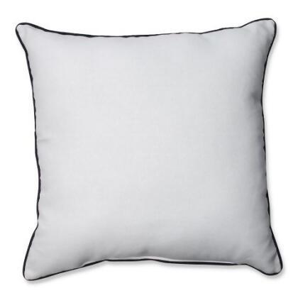 Sanibel Shells Embroidered Square Throw Pillow - 18" - Blue and White alternate image