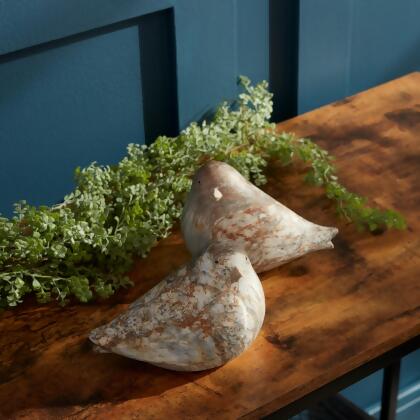 Set of 2 Bird Tabletop Figurines 4.5" alternate image