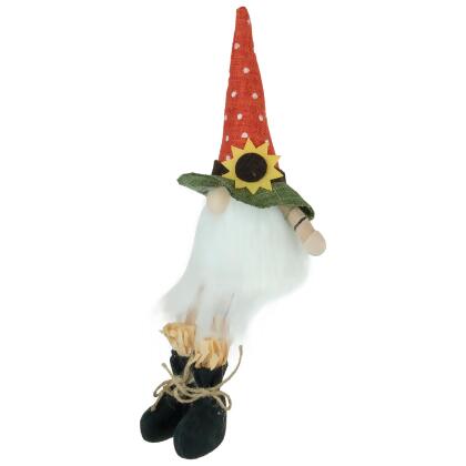 Sitting Sunflower Autumn Harvest Gnome Figurine - 11" alternate image