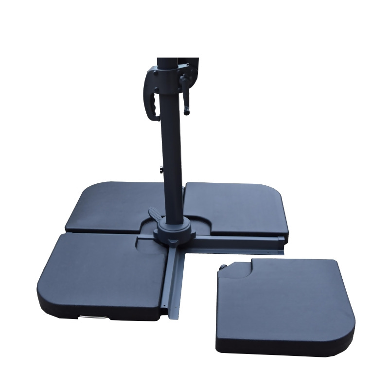 40 4 Piece Heavy Duty Black Rust Free Patio Umbrella Stand Weights From Christmas Central At Shop Com