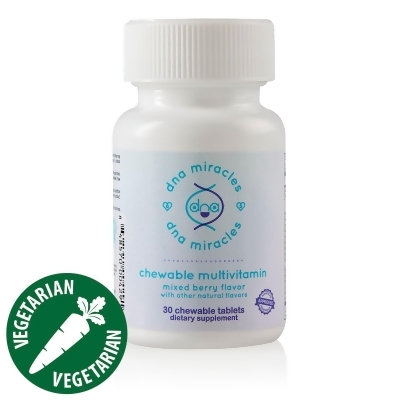 DNA Miracles® Chewable Multivitamin - Single Bottle (30 count)