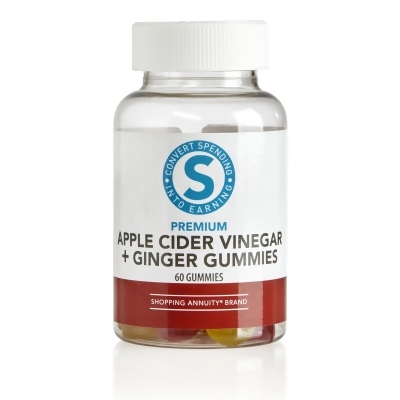 Shopping Annuity® Brand Premium Apple Cider Vinegar + Ginger Gummies - 60 Count