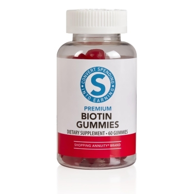 Shopping Annuity® Brand Premium Biotin Gummies - 60 Count
