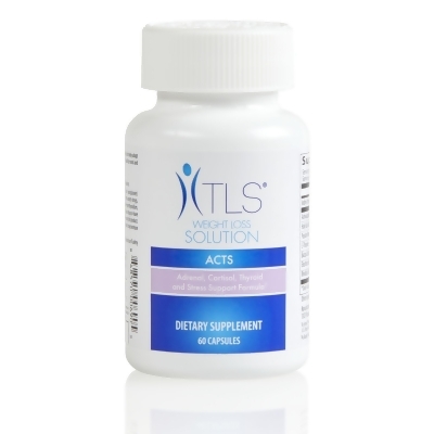 TLS® ACTS Adrenal, Cortisol, Thyroid & Stress Support Formula - Single Bottle (30 Servings)