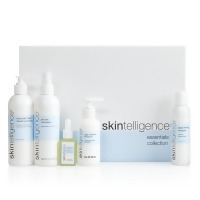Skintelligence® Five-Piece Set - Includes Hydra Derm Deep Cleansing Emulsion; pH Skin Normalizer; Daily Moisture Enhancer; Skin Perfecting Complex; and Facial Firming Masque.