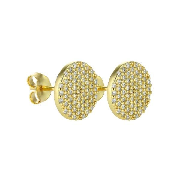 JASMINE - Pave Studs (SPECIAL) - Gold | Clear