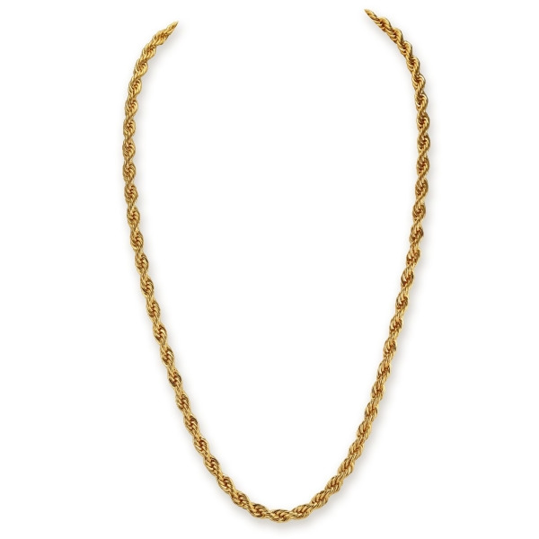 LEON – Extended 6 mm Rope Chain - Gold