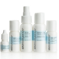 Skintelligence Travel Kit - Single Bottles: pH Skin Normalizer; Daily Moisture Enhancer; Hydra Derm Deep Cleansing Emulsion; Alpha 24; Skin Perfecting Complex