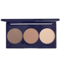 Motives® 3-in-1 Contour, Bronze and Highlight Kit - Includes 3 Powders to Contour; Bronze and Highlight. and 1 Tutorial