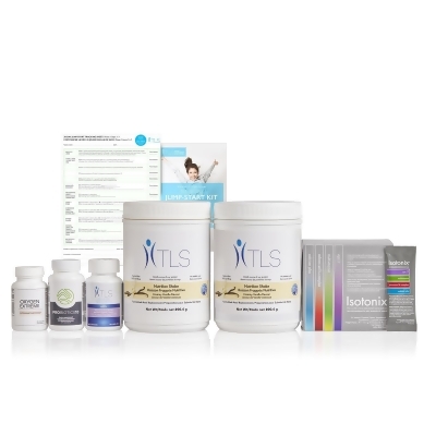 TLS® 30-Day Jump-Start Kit - Includes: TLS Nutrition Shakes (28 servings); TLS Thermochrome (60 servings;30 days); Probiotics 10 (30 servings); Isotonix Daily Essentials Packets (30 servings); NutriClean®7-Day System; Tracking Sheet & Booklet