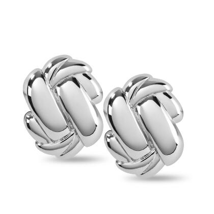 HERA – Clip-On Earrings - Silver