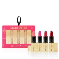 Motives® Kiss 柔滑唇膏組合 - 包含4支迷你柔滑唇膏