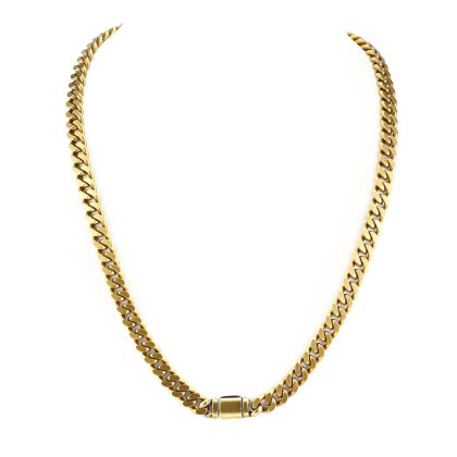 DALLAS – Antique Gold Cuban Link Chain - Antique Gold