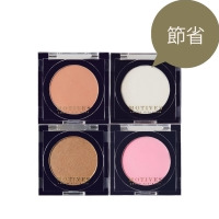 莫蒂膚®四色頰彩組合 - 炫目烈陽 (Fierce Summer) - 包含三款粉妍頰彩與一款璀燦炫彩餅