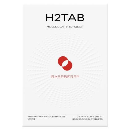 H2TAB 好鎂力發泡錠 - 覆盆莓口味 — 單盒裝（30份）