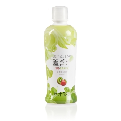 蘆薈汁 - 蘆薈汁（草莓/奇異果口味）- 單瓶裝（32盎司/944毫升）