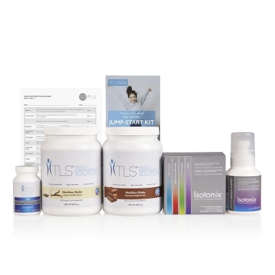 TLS 30-Day Jump-Start Kit - Includes: TLS Nutrition Shakes (28 servings); TLS CORE (30 servings); Isotonix Daily Essentials Packets (30 servings) ; Isotonix Digestive Enzymes (90 servings) ; Tracking Sheet & Booklet