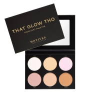 Motives® That Glow Tho Highlight Palette - Includes six pressed highlighters