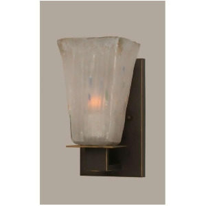 Toltec Lighting Apollo Wall Sconce 5' Square Frosted Crystal Glass 581-Dg-631 - All