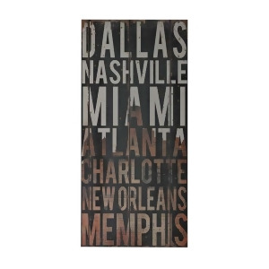 Sterling Industries American Cities 3-American Cities Wall Decor Iii 51-10116 - All