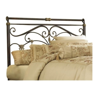 Fbg Lucinda Metal Headboard Marbled Russet Full B12834 - All
