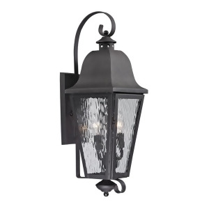 Elk Lighting Forged Brookridge Collection 3 Light Outdoor Sconce 47102-3 - All