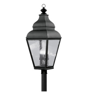 Livex Lighting Exeter Outdoor Post Head in Black 2608-04 - All