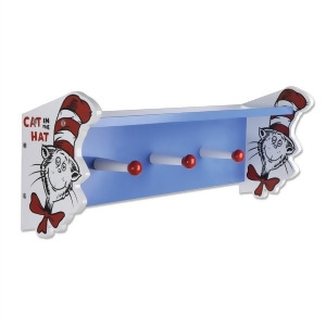 Trend Lab Dr. Seuss Cat in The Hat Shelf With Pegs 30161 - All