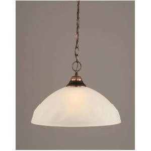 Toltec Lighting Chain Hung Pendant 16' Frosted Turtle Glass 10-Bc-5651 - All