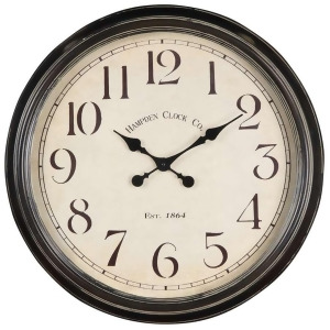 Cooper Classics Whitley Clock Aged Black 40034 - All