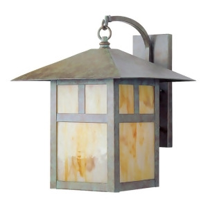 Livex Lighting Montclair Mission Outdoor Wall Lantern in Verde Patina 2137-16 - All