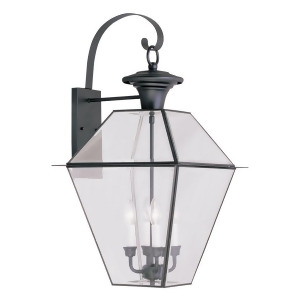 Livex Lighting Westover Outdoor Wall Lantern in Black 2386-04 - All