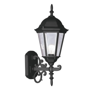 Livex Lighting Hamilton Outdoor Wall Lantern in Black 7556-04 - All