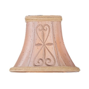 Livex Lighting Chandelier Shade Hand Embroidered Silk Clip Shade in S331 - All